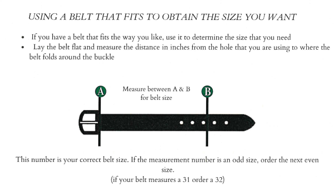 Determine belt size best sale